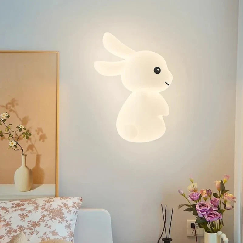 RabbitGlow Lampe - Legende LED Børne Væglampe