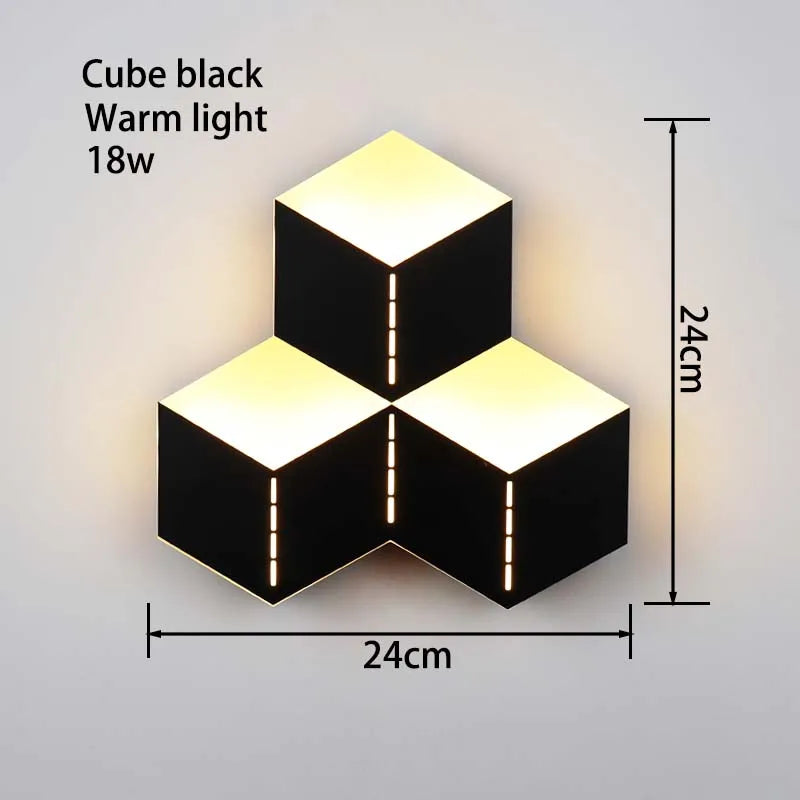 CreativeGlow Lampe – Unik Moderne Belysning til Sengen