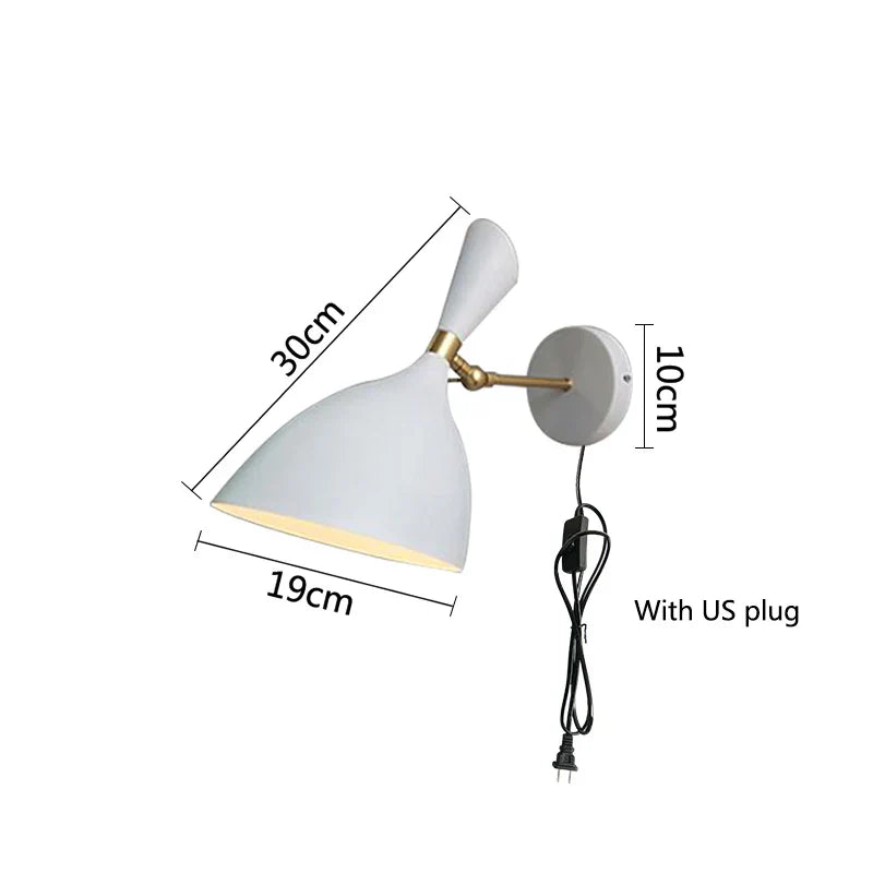 Lysende Havn – Industriel LED-Bedlamp til Soveværelset