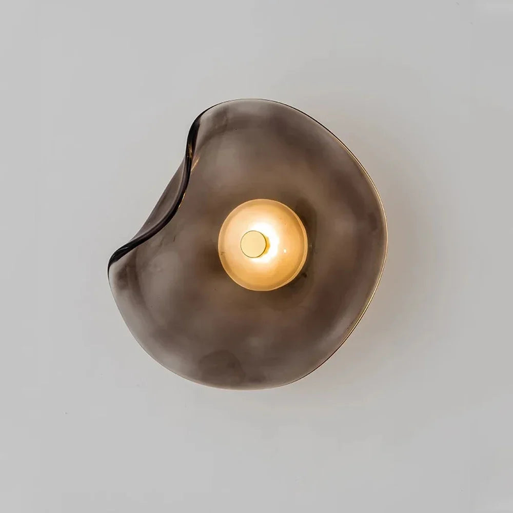 GlasLume - Moderne LED Væglampe til Soveværelse