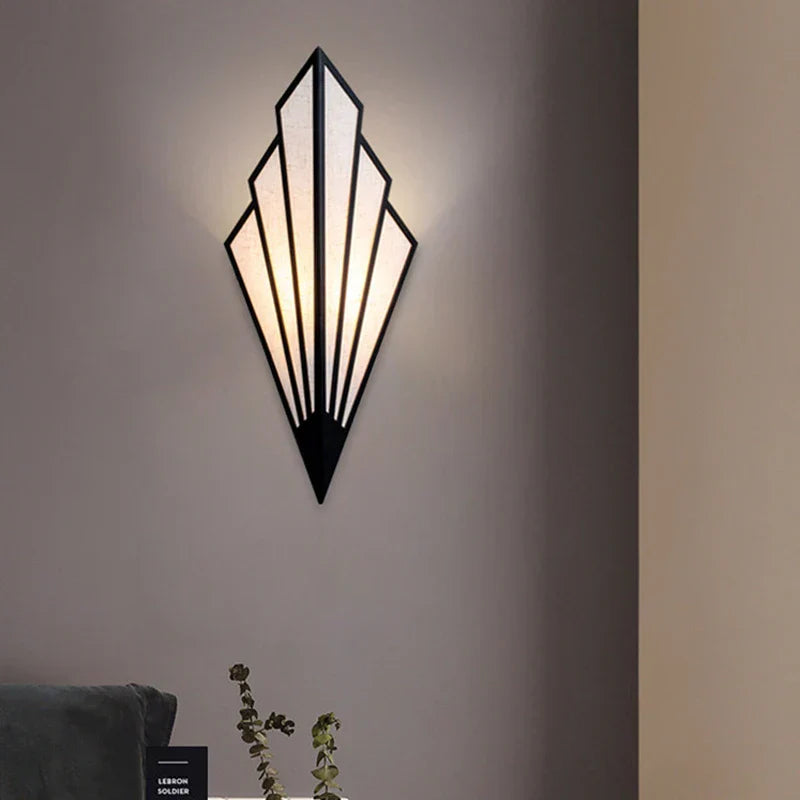 NordicGlow - Trendy LED Wandlampe til Stue og Soveværelse
