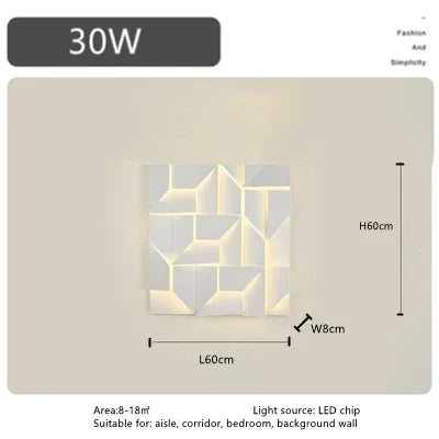 LightSphere - Elegant LED Væglampe til Indendørs brug