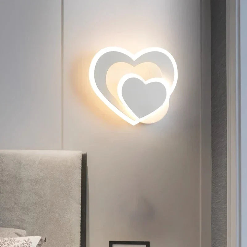 HeartGlow væglampe - Moderne LED-belysning