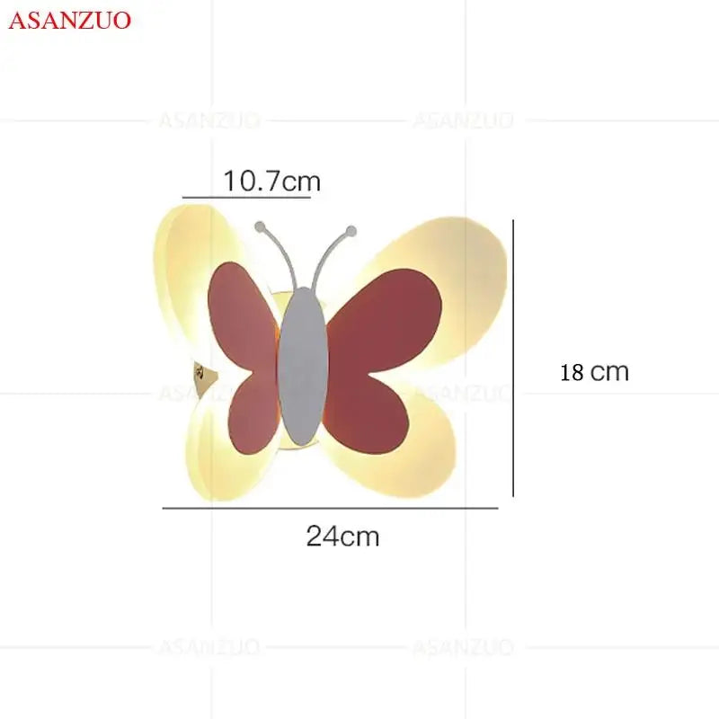 ButterflyGlow – LED Tryllestav med sommerfugledesign til rummet
