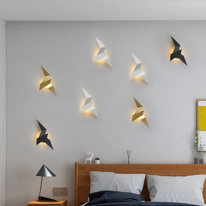 NordicLume - Elegant LED væglampe til soveværelse