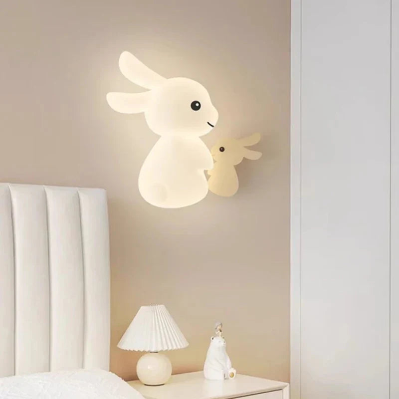 RabbitGlow Lampe - Legende LED Børne Væglampe