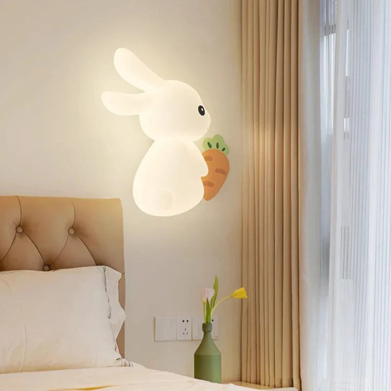 RabbitGlow Lampe - Legende LED Børne Væglampe