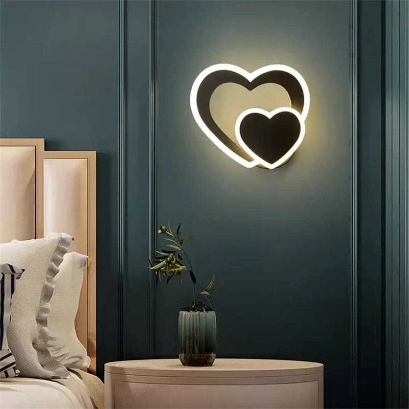 HeartGlow væglampe - Moderne LED-belysning