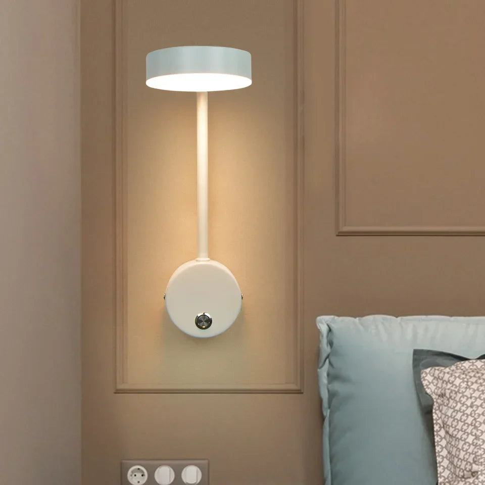 NordicGlow - Justerbar LED-væglampe til moderne interiør