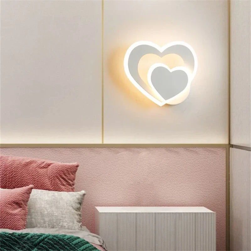 HeartGlow væglampe - Moderne LED-belysning