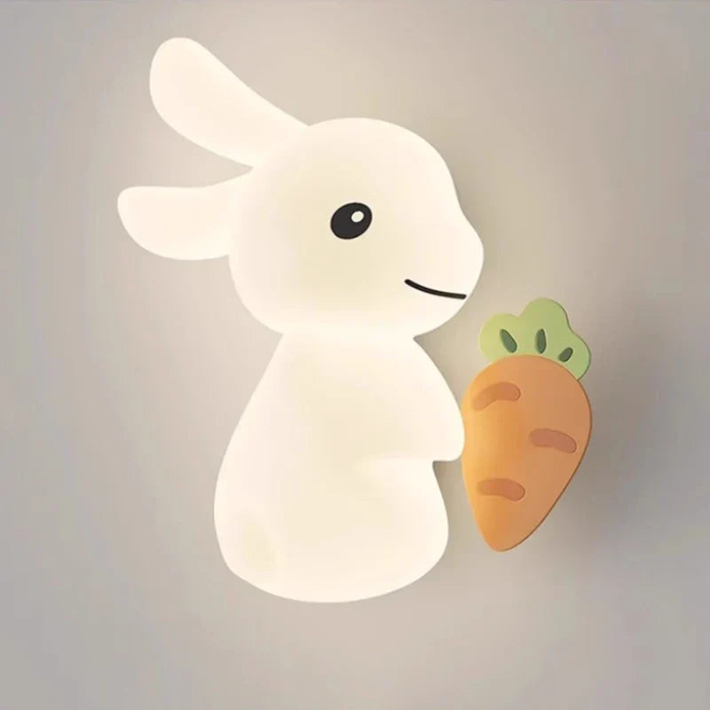 RabbitGlow Lampe - Legende LED Børne Væglampe