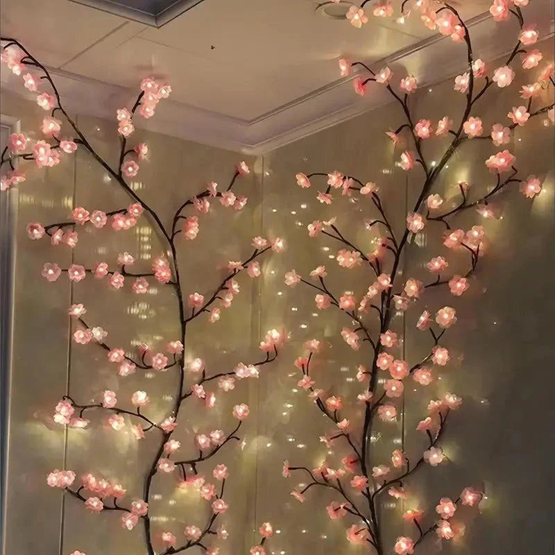 PetalGlow - Fortryllende Sakura LED Lyslenke