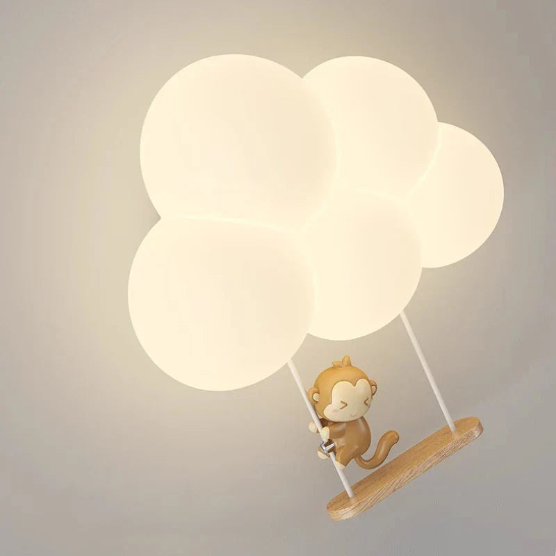 CloudLight – Moderne LED væglampe til børn