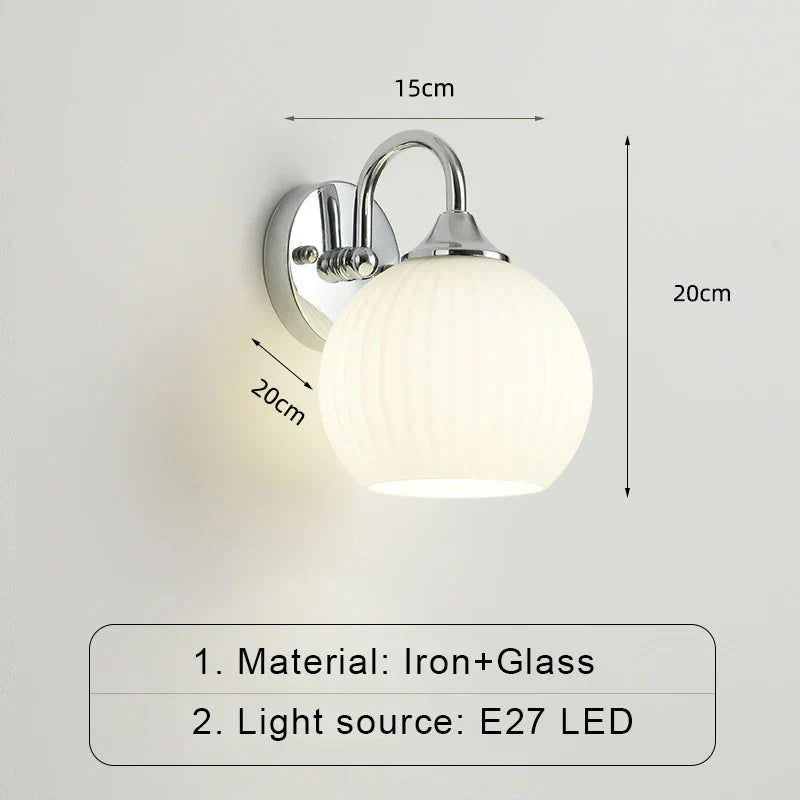 ModernWall - Skandinavisk LED-væglampe med glas