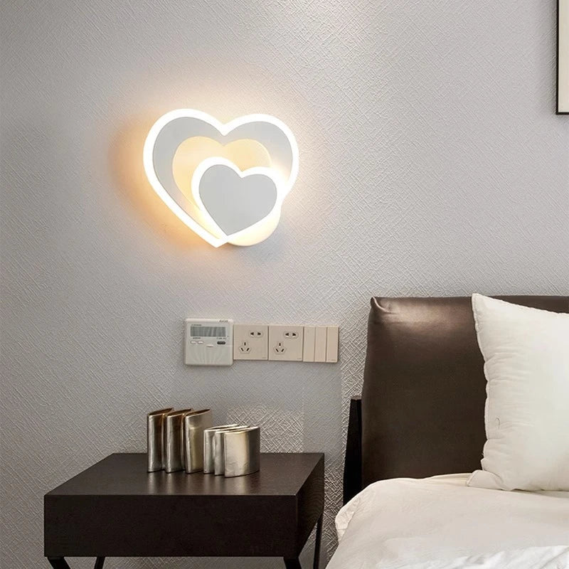 HeartGlow væglampe - Moderne LED-belysning