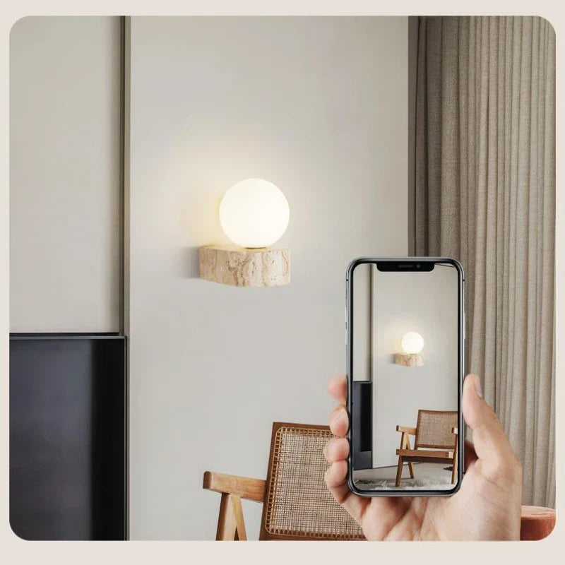 RetroGlow – Elegant LED væglampe til gang