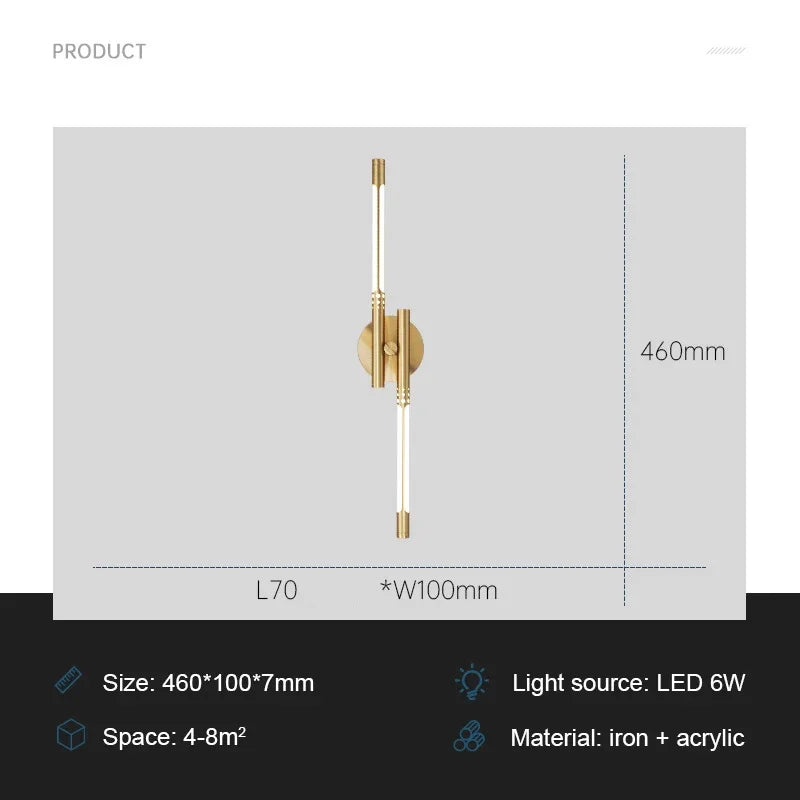 ModernLux Væglampe – Luksus LED væglys til hjemmet