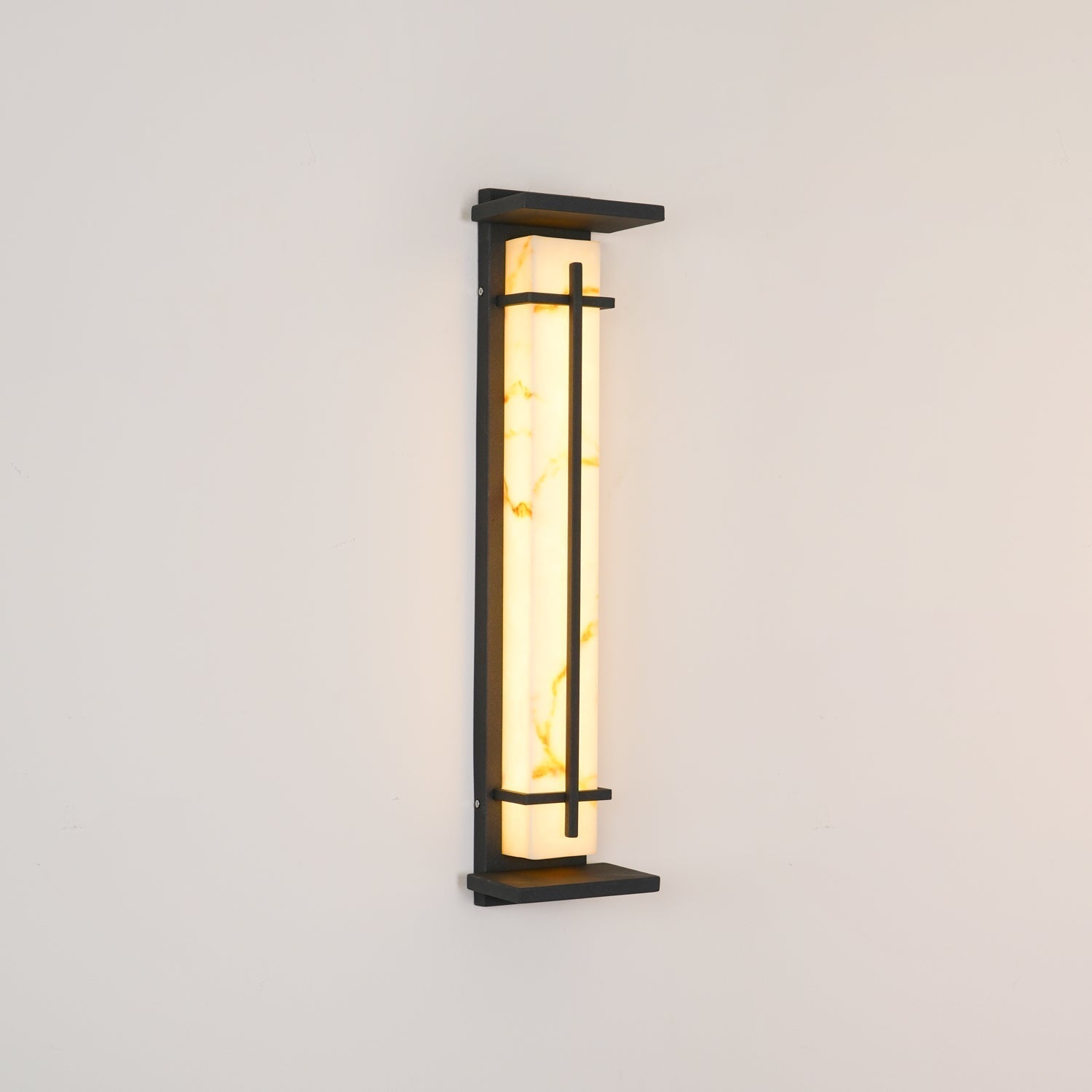 SquareGlow Outdoor – Firkantet Udendørs Væglampe i Moderne Design til Facade og Terrasse