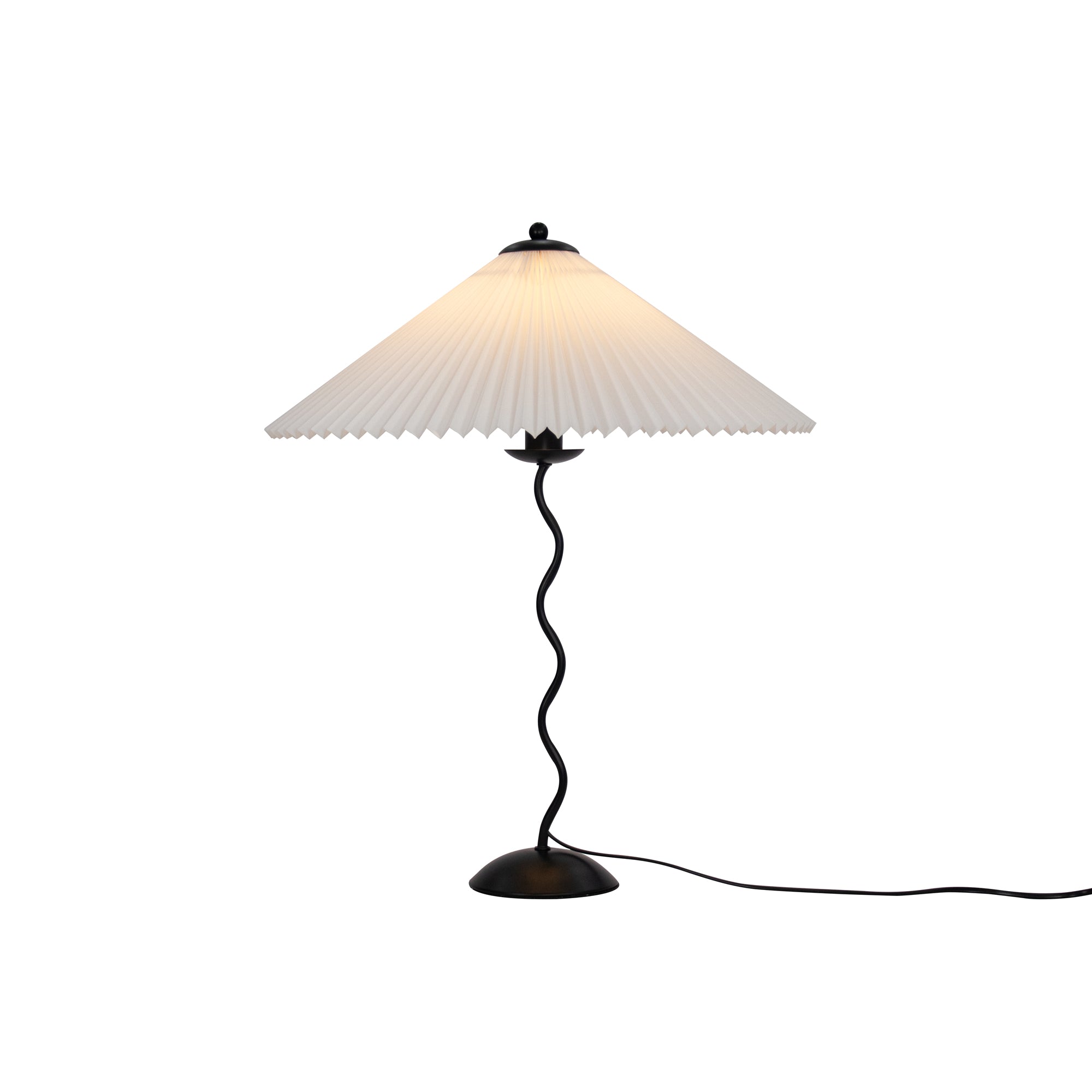 Squiggle bordlampe – Moderne stilfuld lampe til stue, soveværelse og kontor