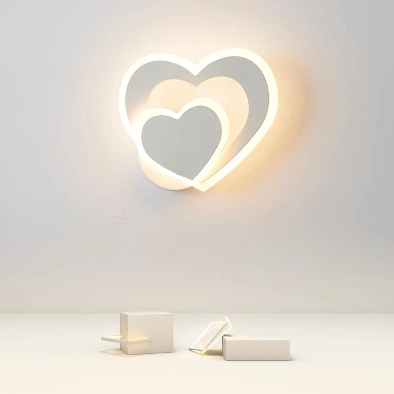 HeartGlow væglampe - Moderne LED-belysning