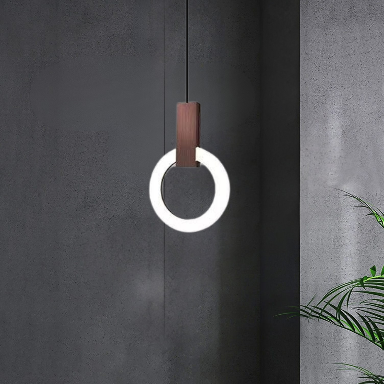 Nordic Ring – Moderne LED Pendellampe i Nordisk Design til Spisestue og Stue