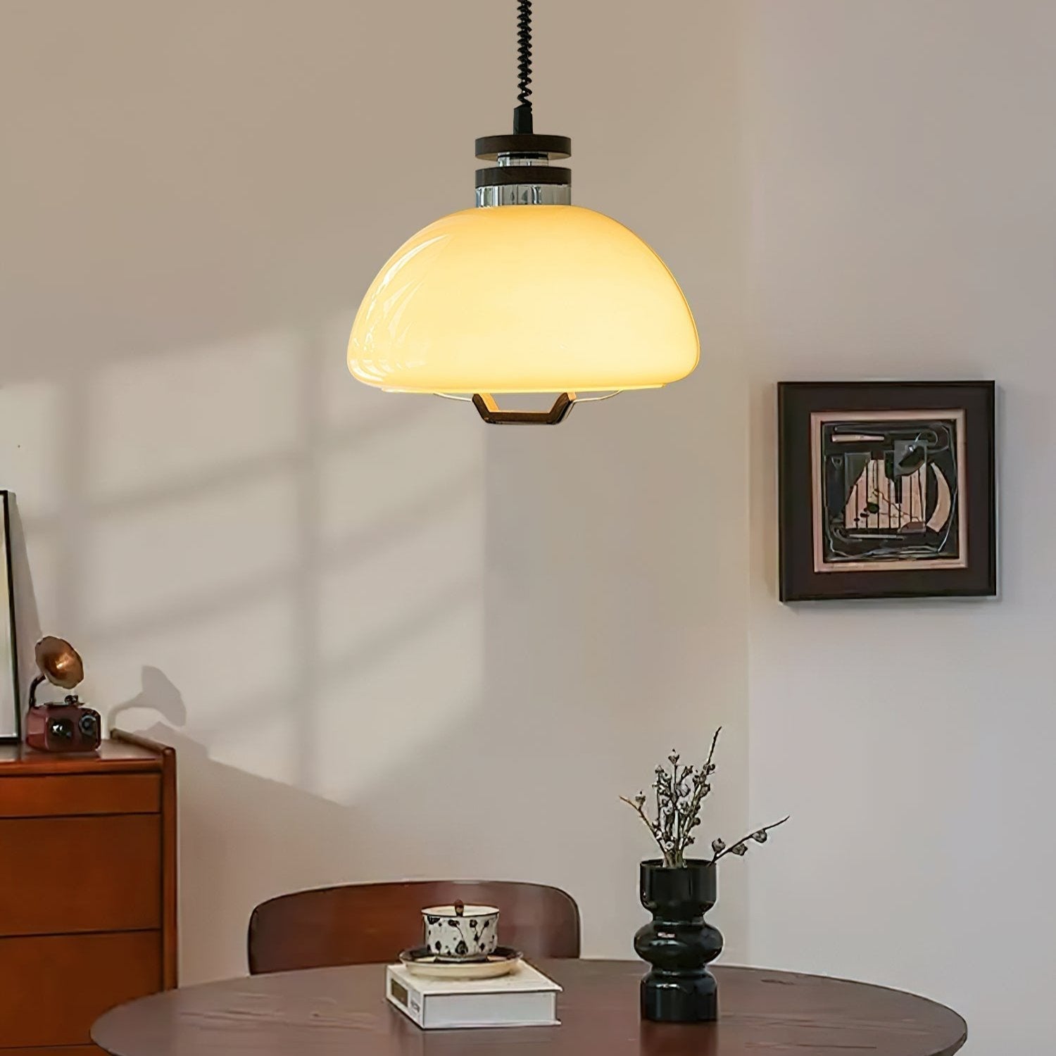 Vela Pudding – Moderne Pendellampe i Elegant Organisk Design til Spisestue og Stue