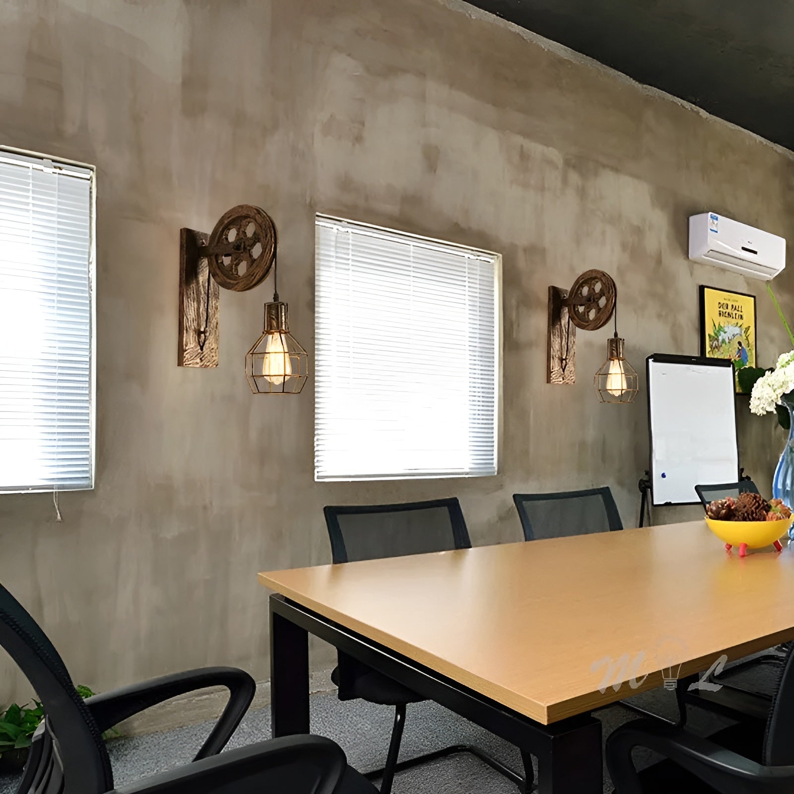 LumenLux væglampe - Elegant industriel vintage LED-belysning