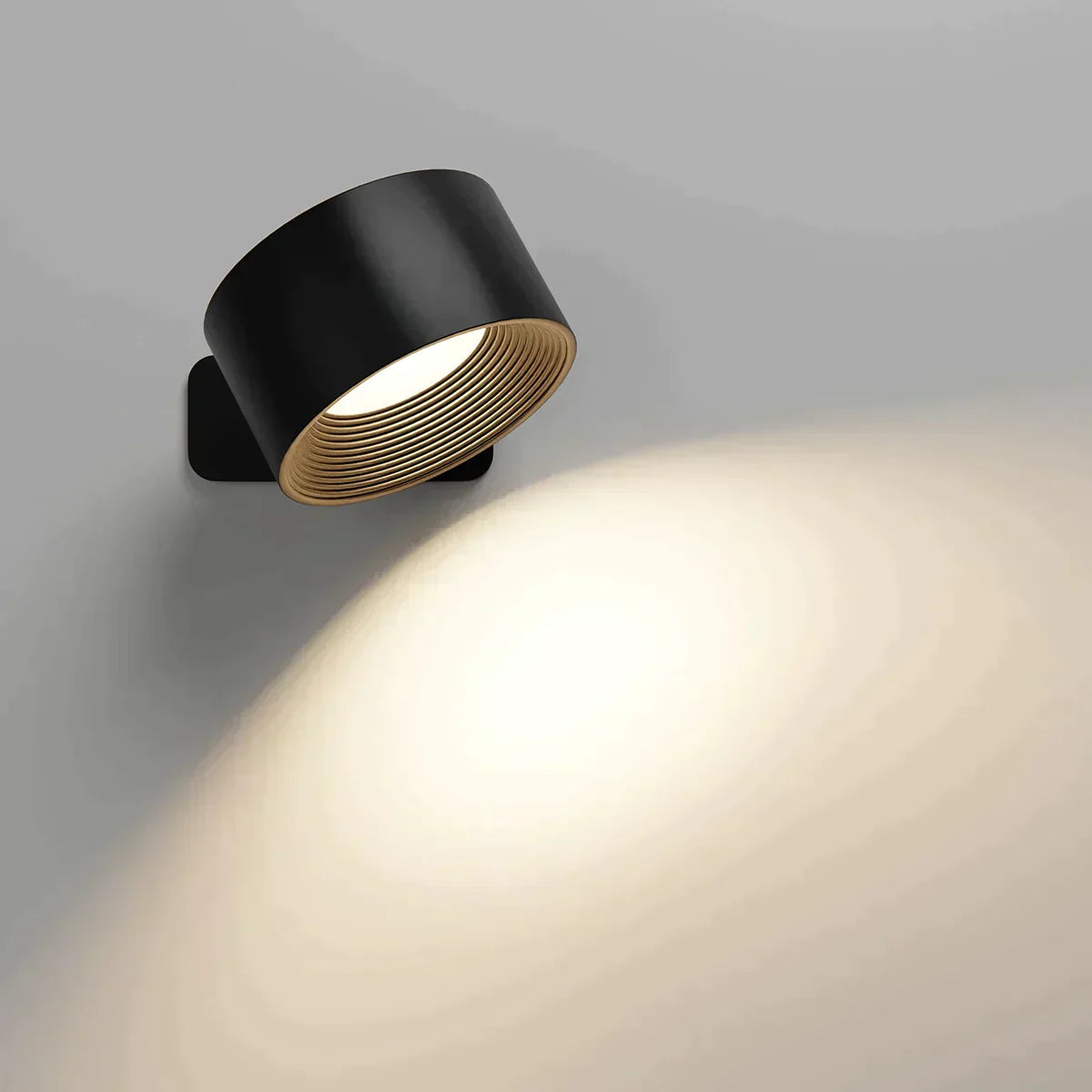 FlexiLamp - Trådløs 360° væglampe med genopladelig LED