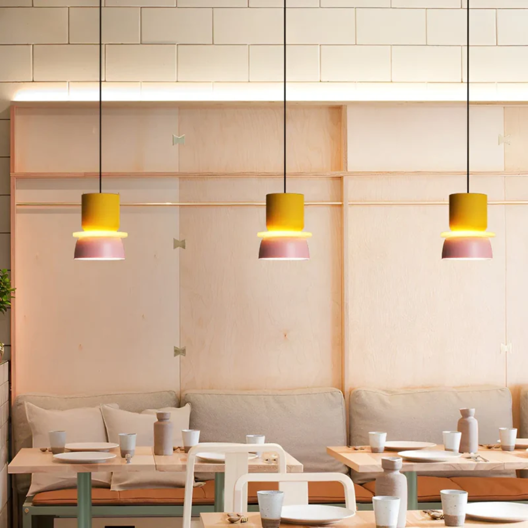 Colourful and Trendy Macaron LED Pendant Light - VividGlow