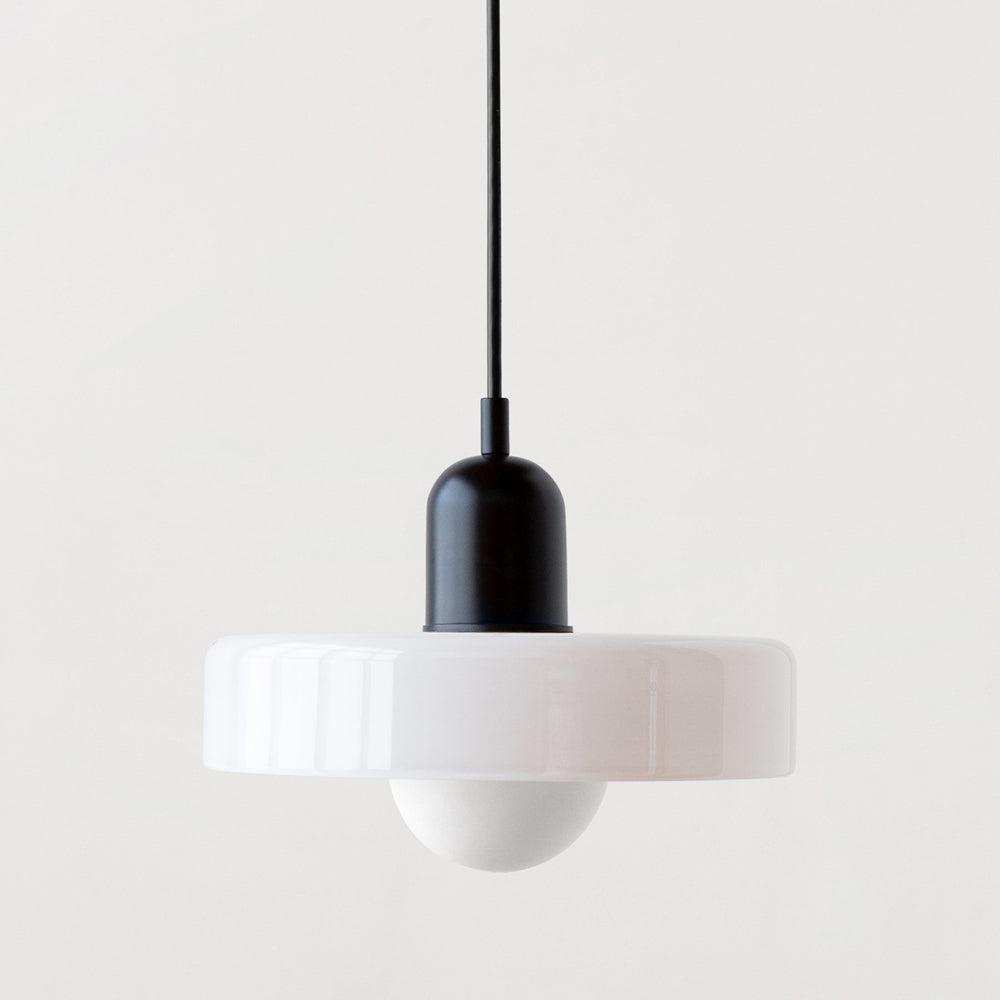 Colourful Pendant Lamp in Bauhaus Style - StiloGlas