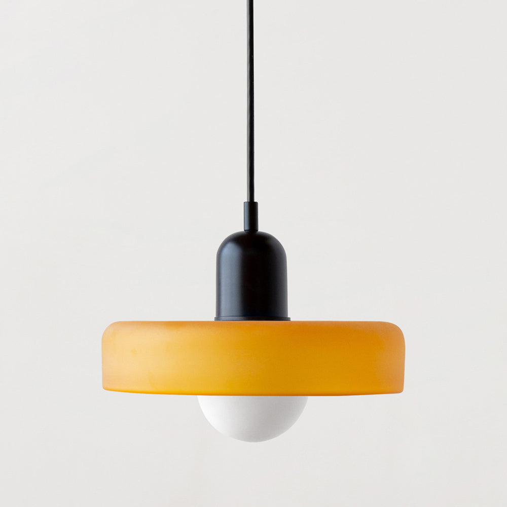 Colourful Pendant Lamp in Bauhaus Style - StiloGlas