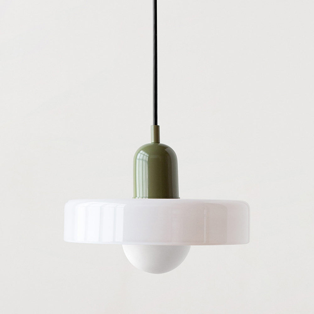 Colourful Pendant Lamp in Bauhaus Style - StiloGlas