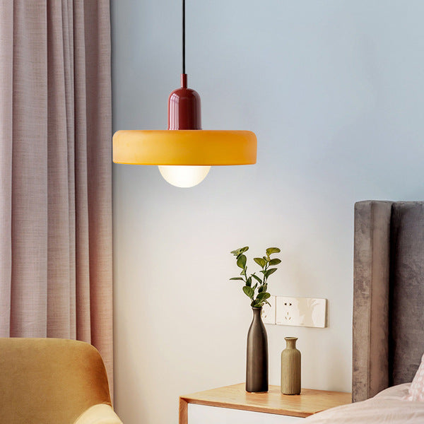 Colourful Pendant Lamp in Bauhaus Style - StiloGlas