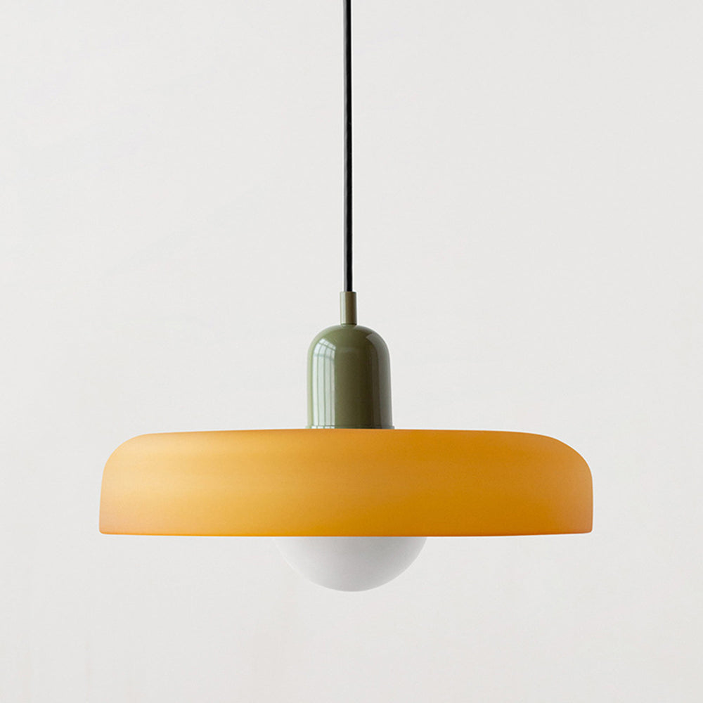 Colourful Pendant Lamp in Bauhaus Style - StiloGlas