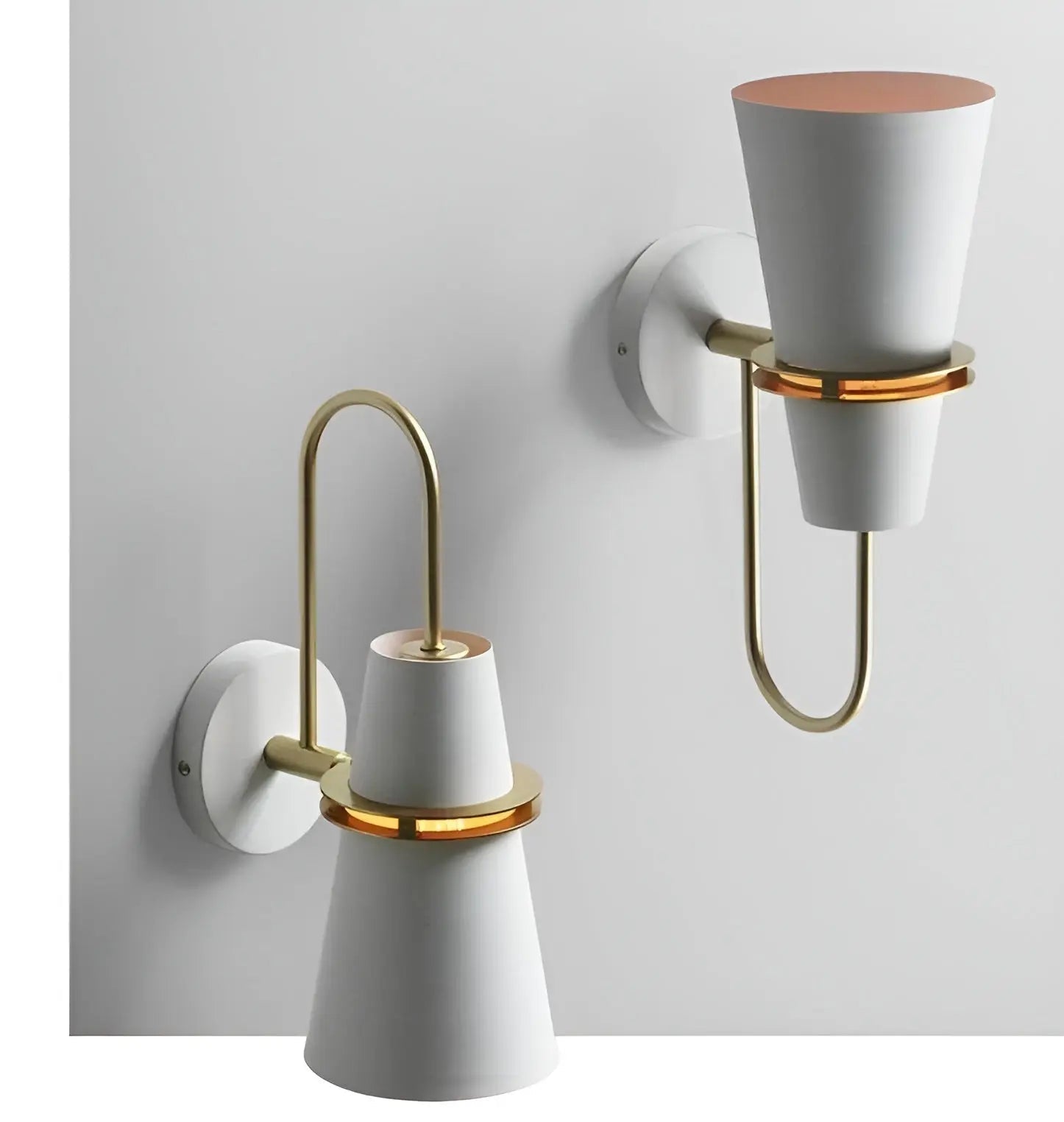 Retro Elegance Væglampe - EliteAura Luxe Belysning