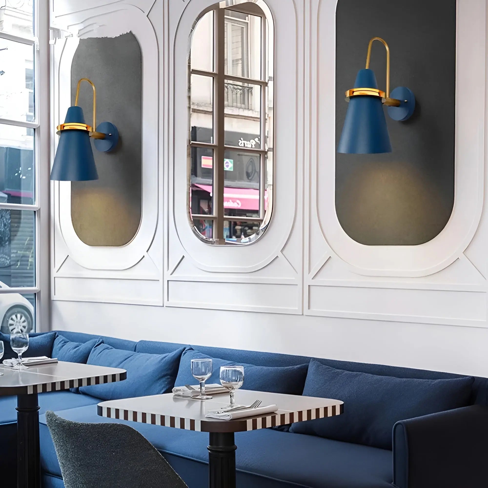 Macaron LED væglampe - Elegant væglampe til moderne interiør