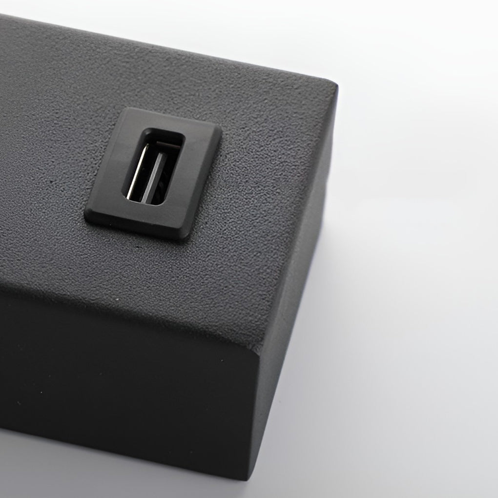 ArtiLicht Luksus Væglampe med Justerbar LED og USB-Opladningsport