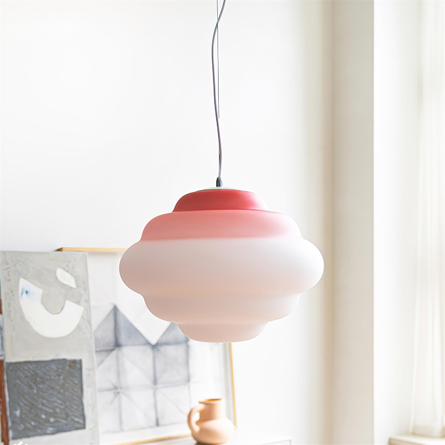 Gradient Cloudy – Unik Pendellampe i Blødt Skyinspireret Design til Stue og Spisestue