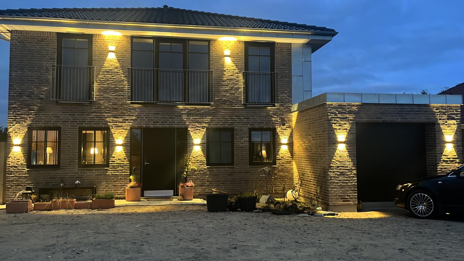 Elegance i Hjemmet: Ortelo 6W 17cm Grå Væglampe for Stilfulde Indretninger
