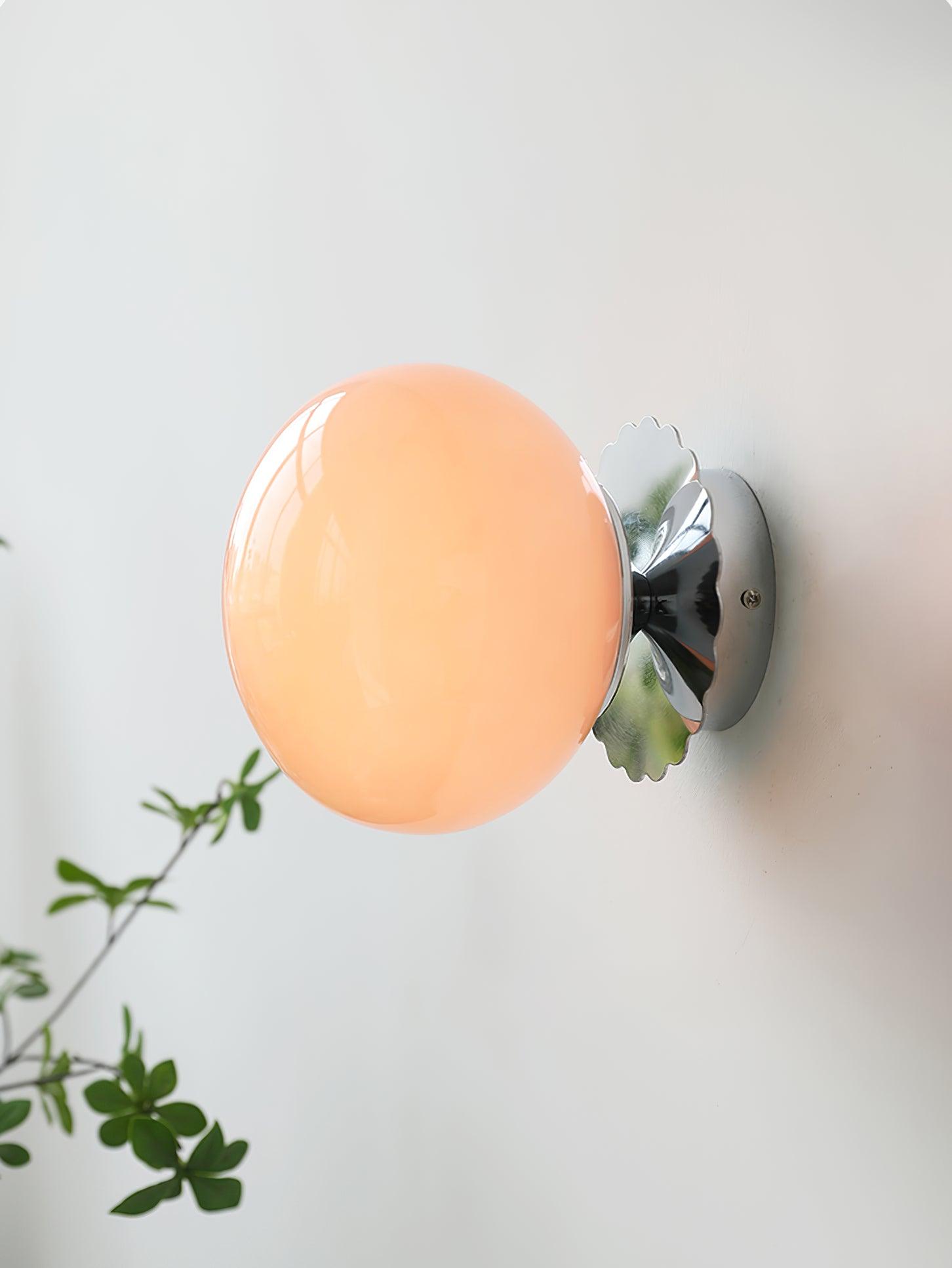 ChicGlow - Elegant pink glaslampe til stilfulde interiører