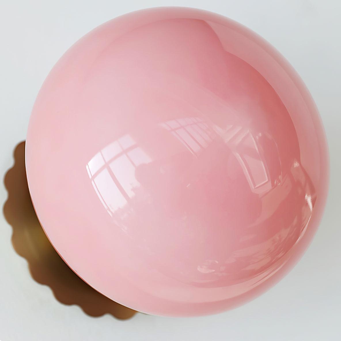 ChicGlow - Elegant pink glaslampe til stilfulde interiører