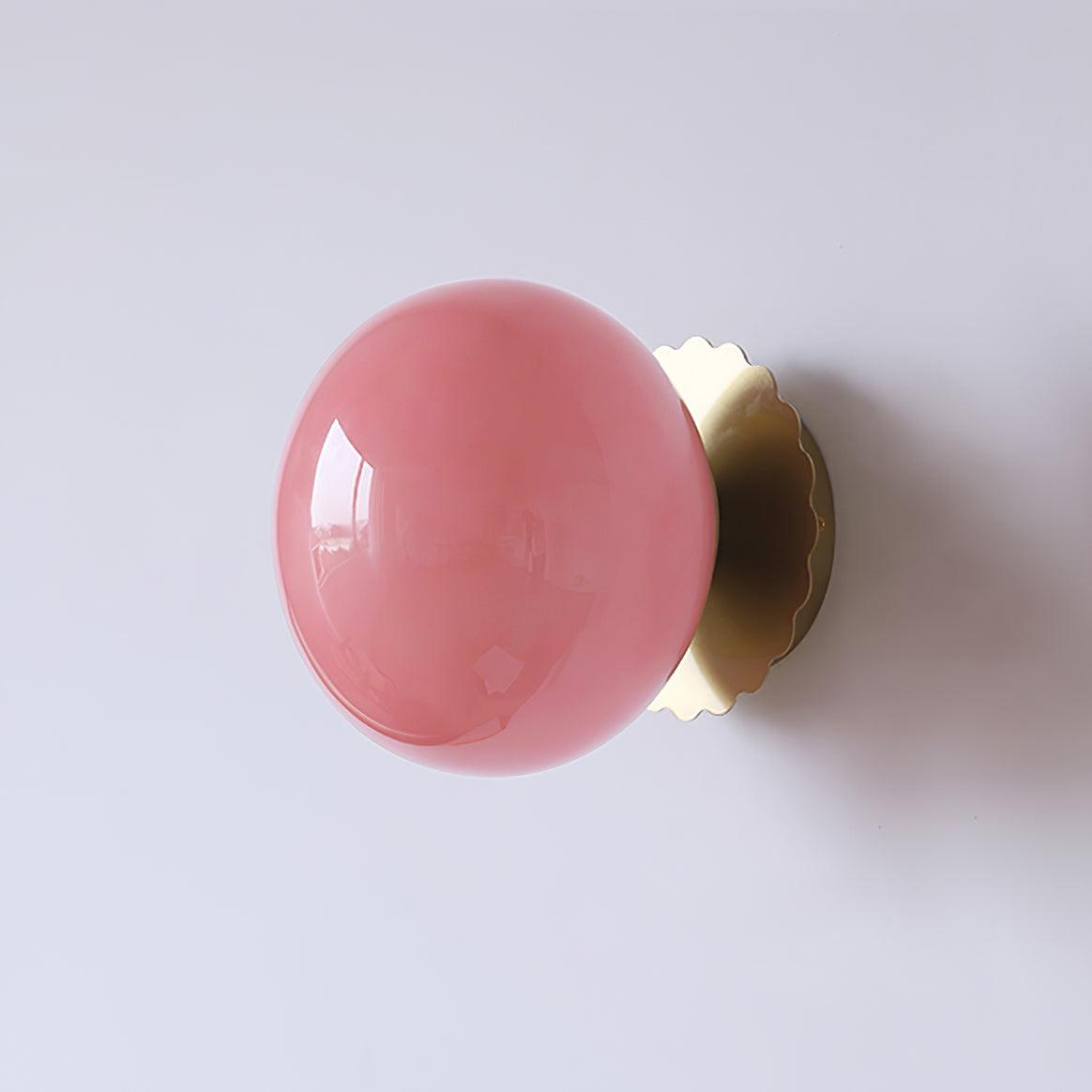 ChicGlow - Elegant pink glaslampe til stilfulde interiører