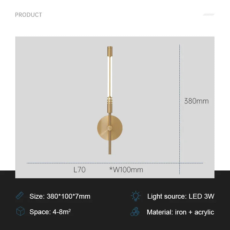ModernLux Væglampe – Luksus LED væglys til hjemmet