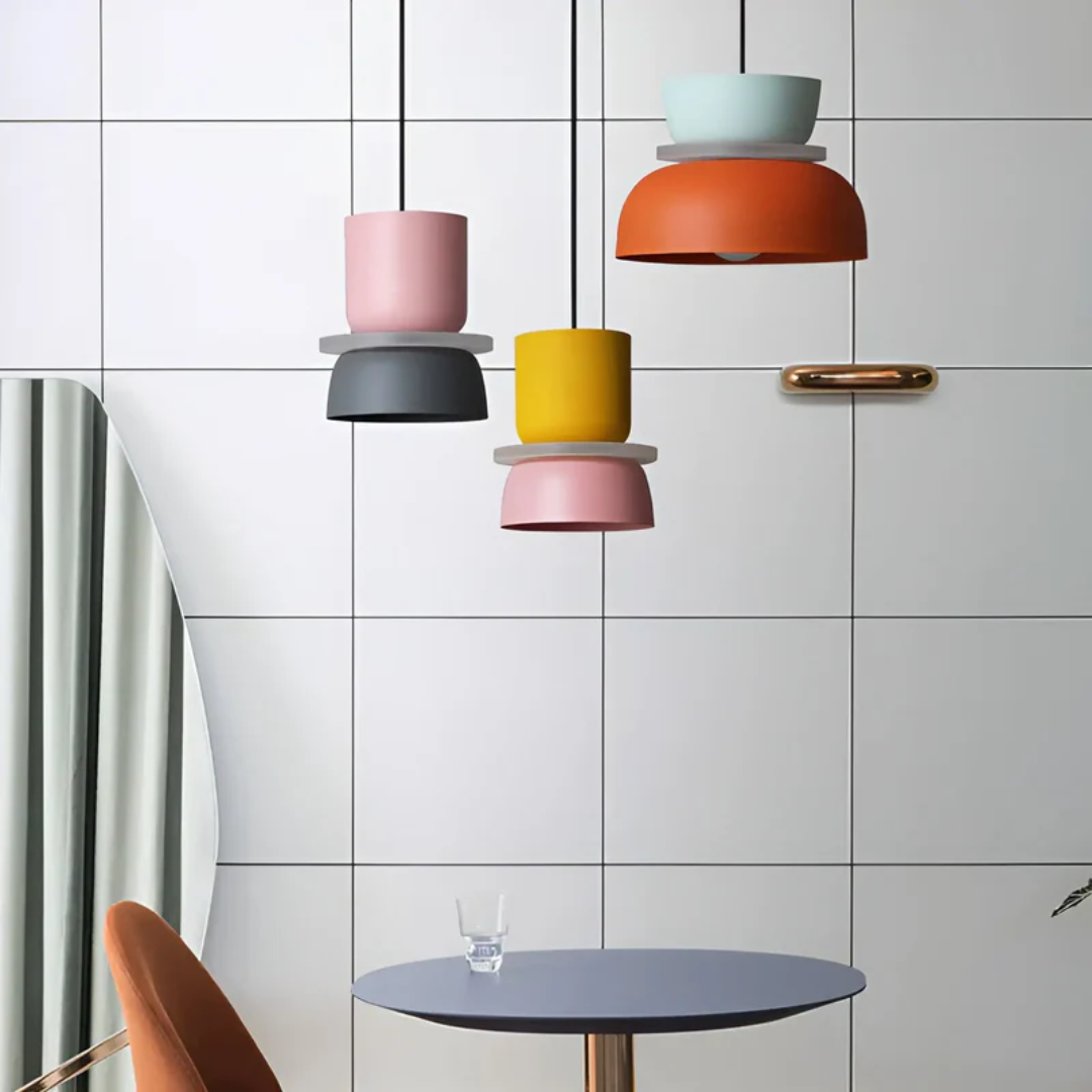 Colourful and Trendy Macaron LED Pendant Light - VividGlow